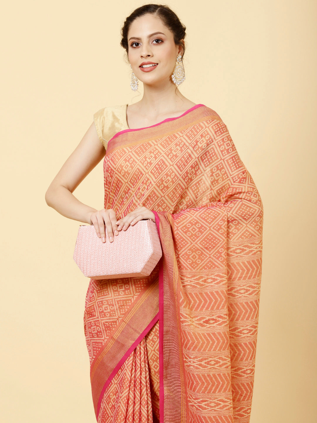 Printed Cotton Saree