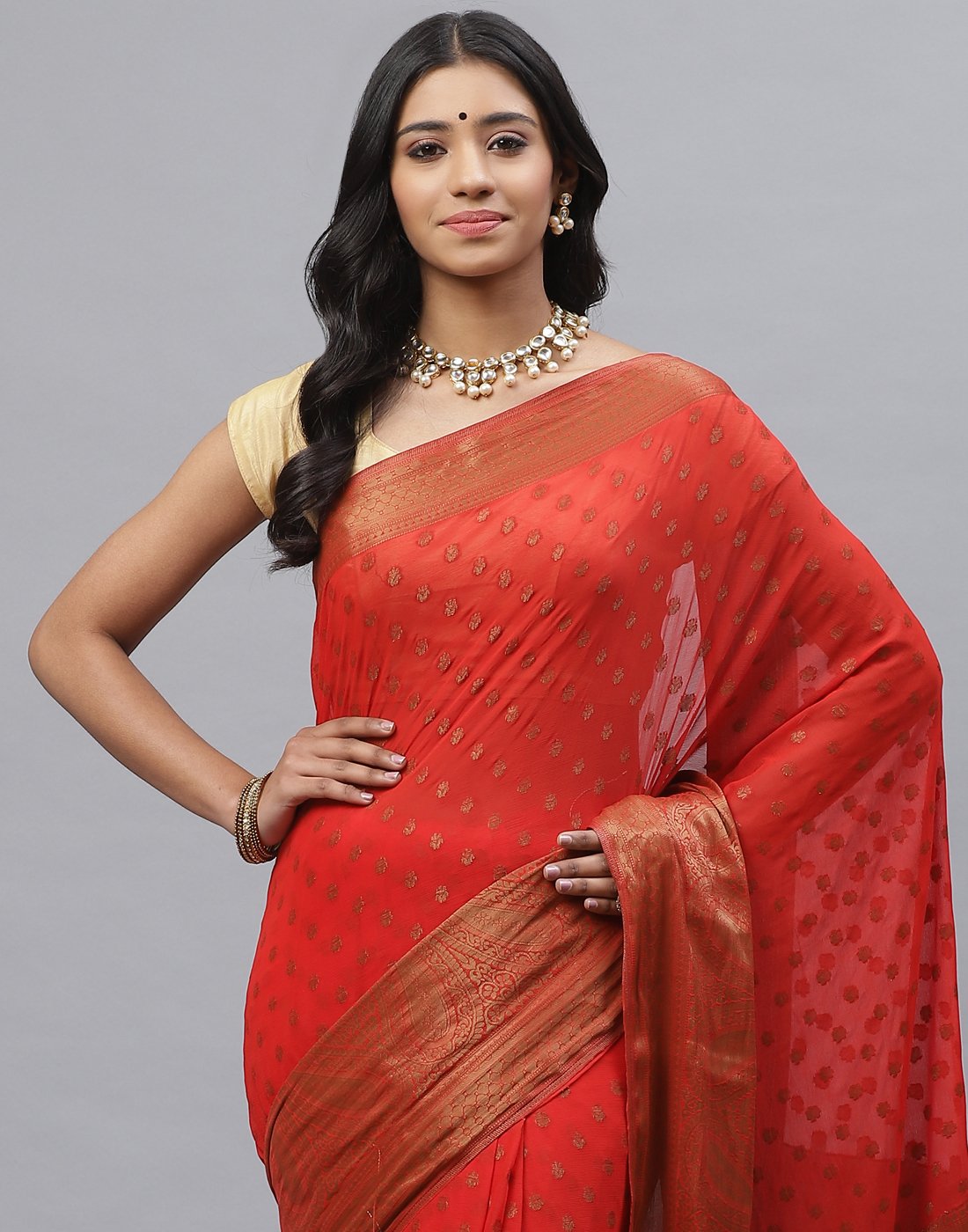 Art Chiffon Saree