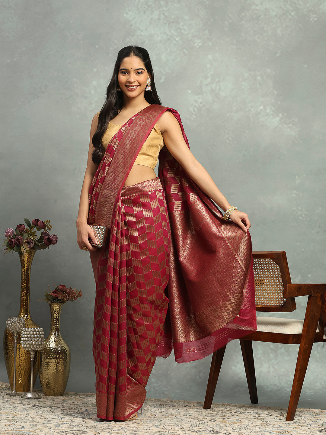 Woven Design Art Silk Saree
