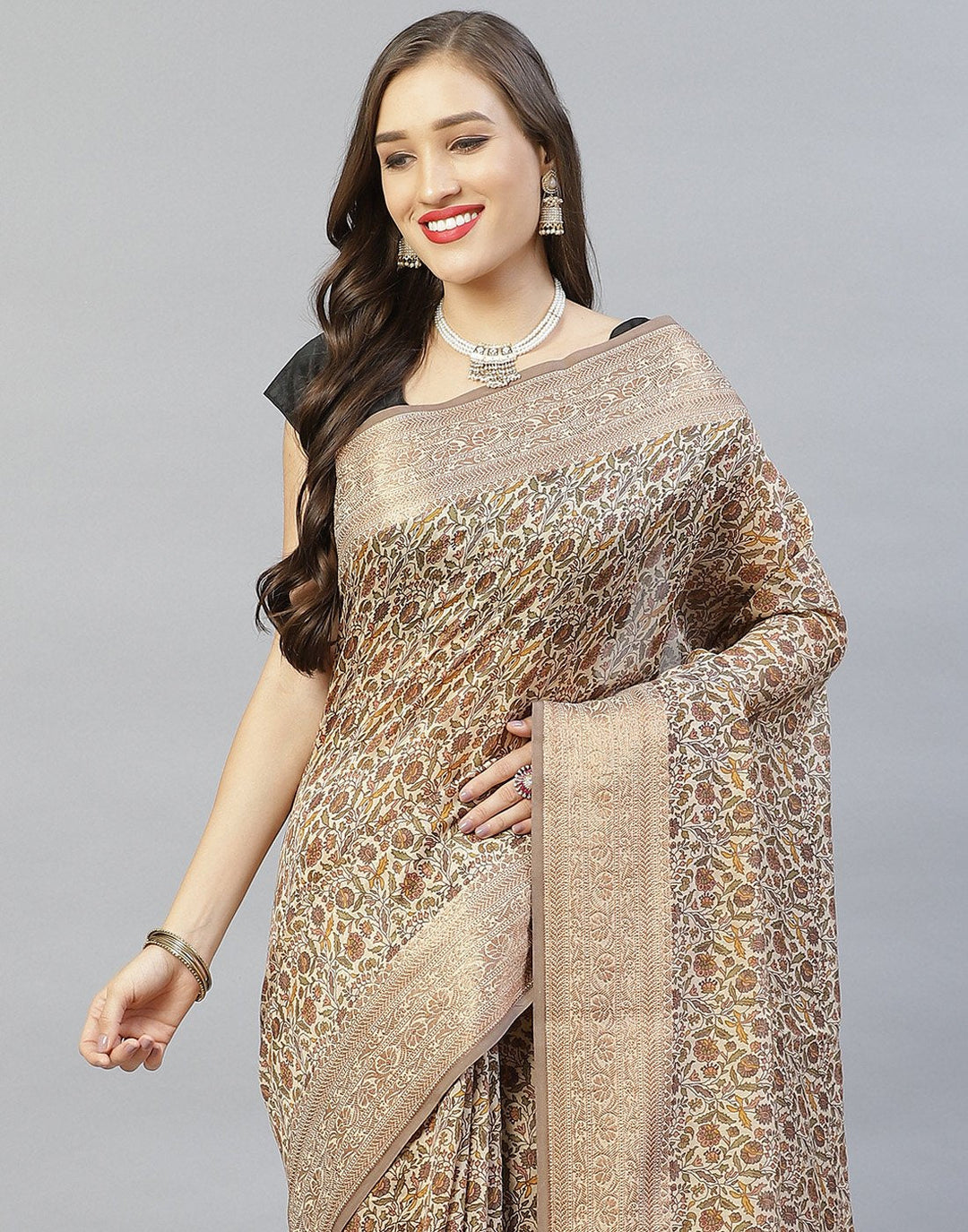 Cotton Printed Saree