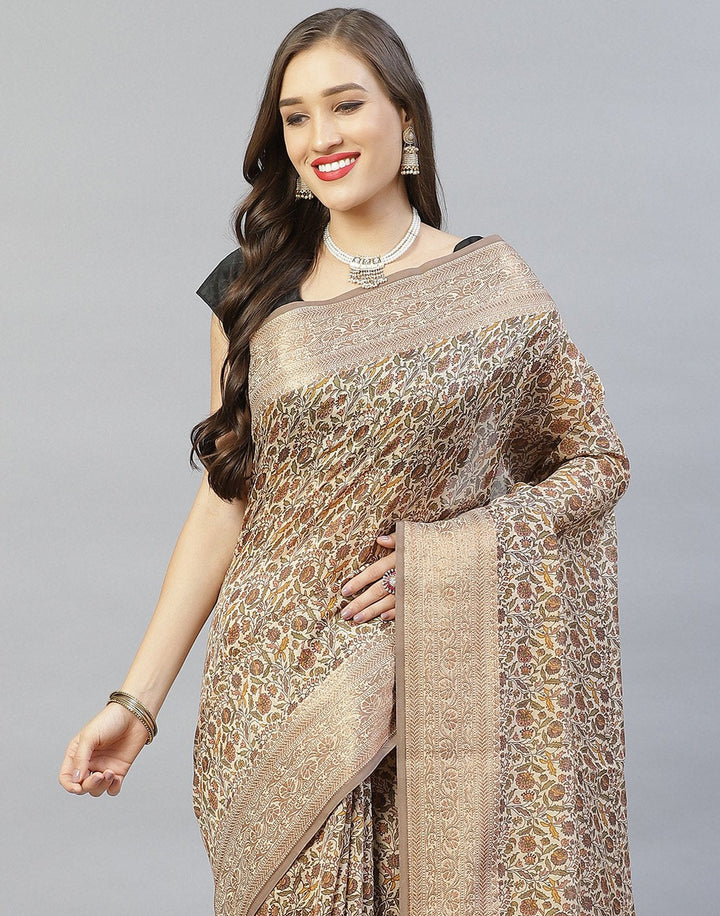 Cotton Printed Saree
