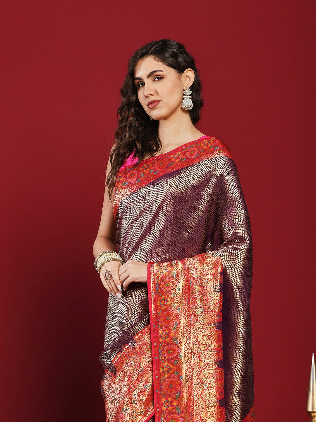 Woven Design Dola Silk Saree