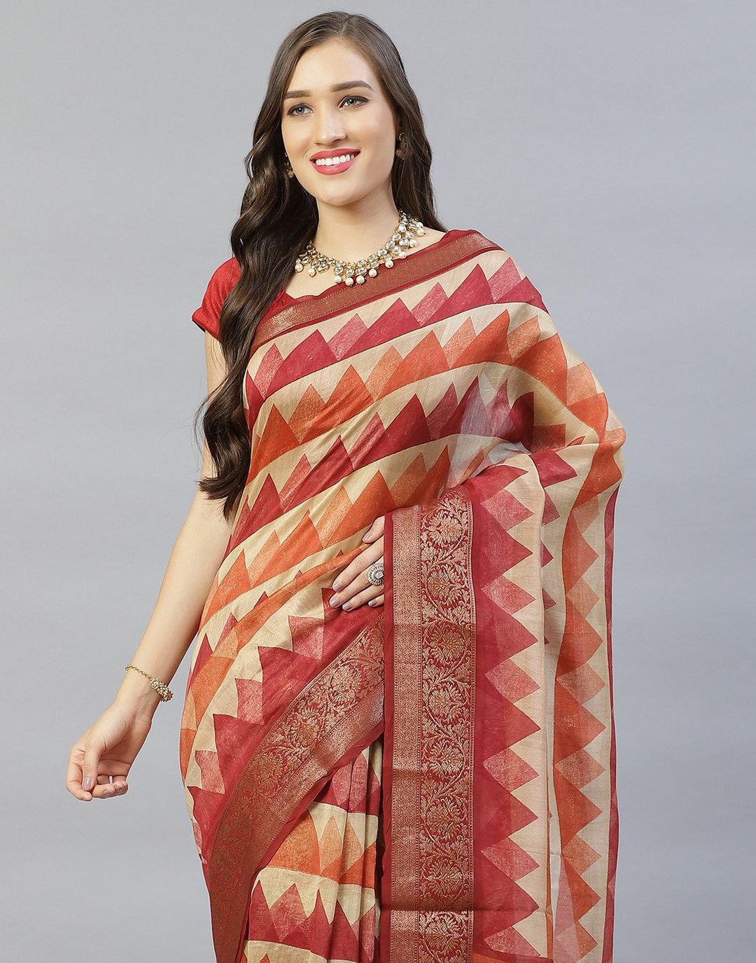 Cotton Printed Saree