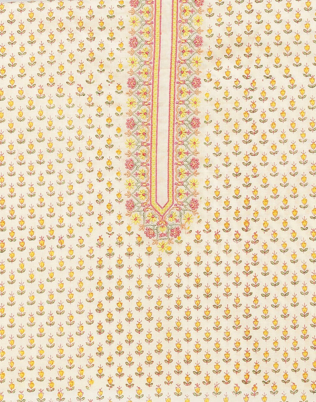 Cotton Embroidered Suit piece