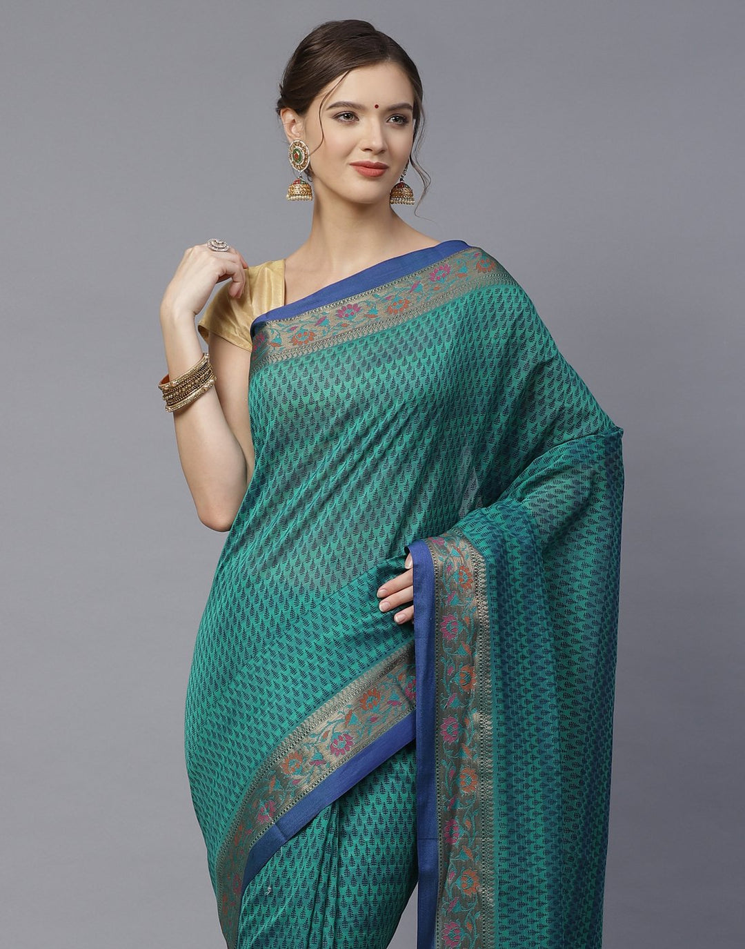 Cotton Printed Saree