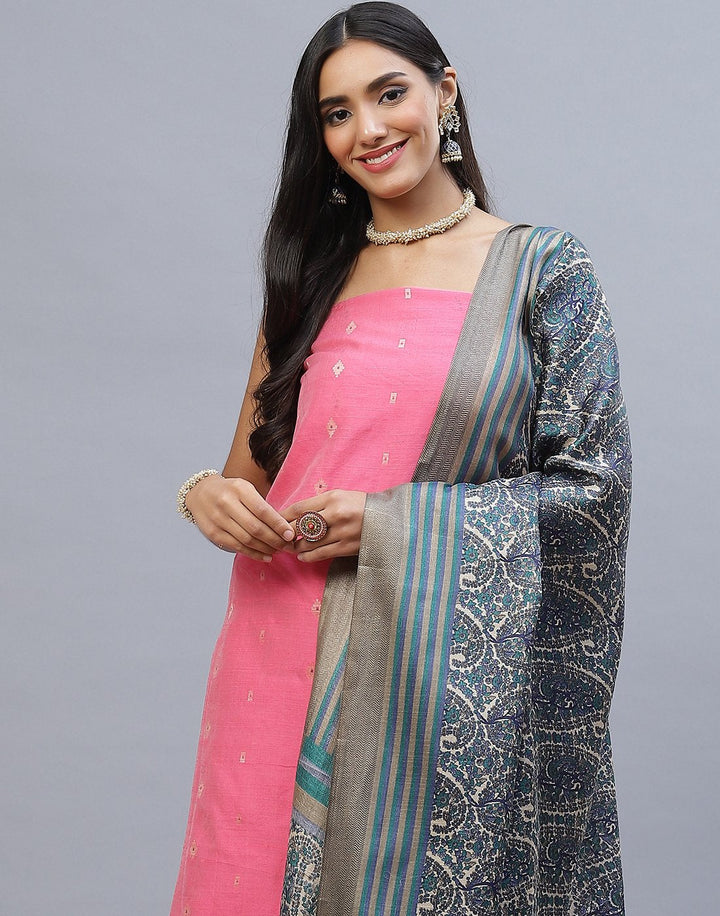 Chanderi Cotton Suit Set