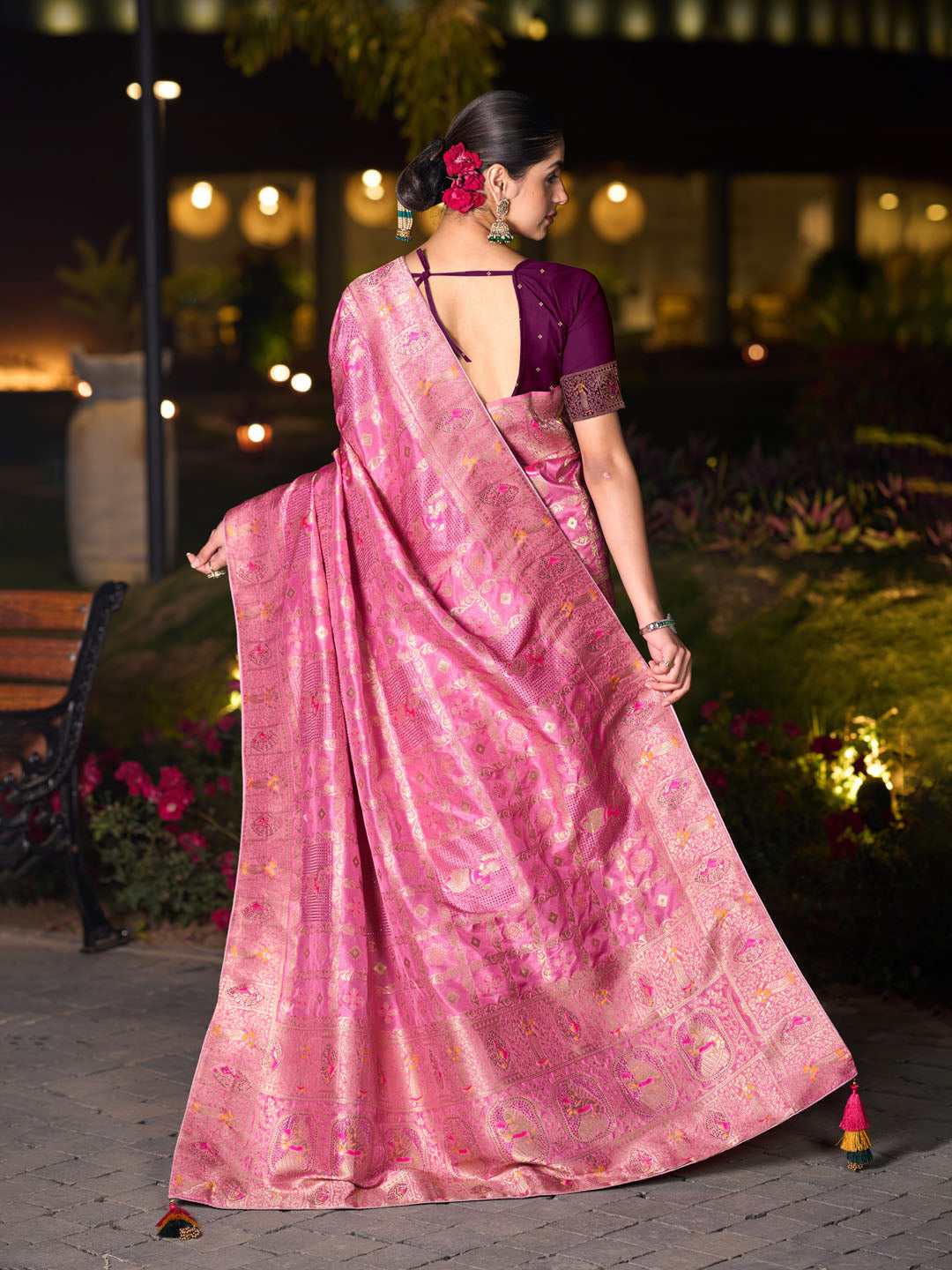 Woven Design Dola Silk Saree