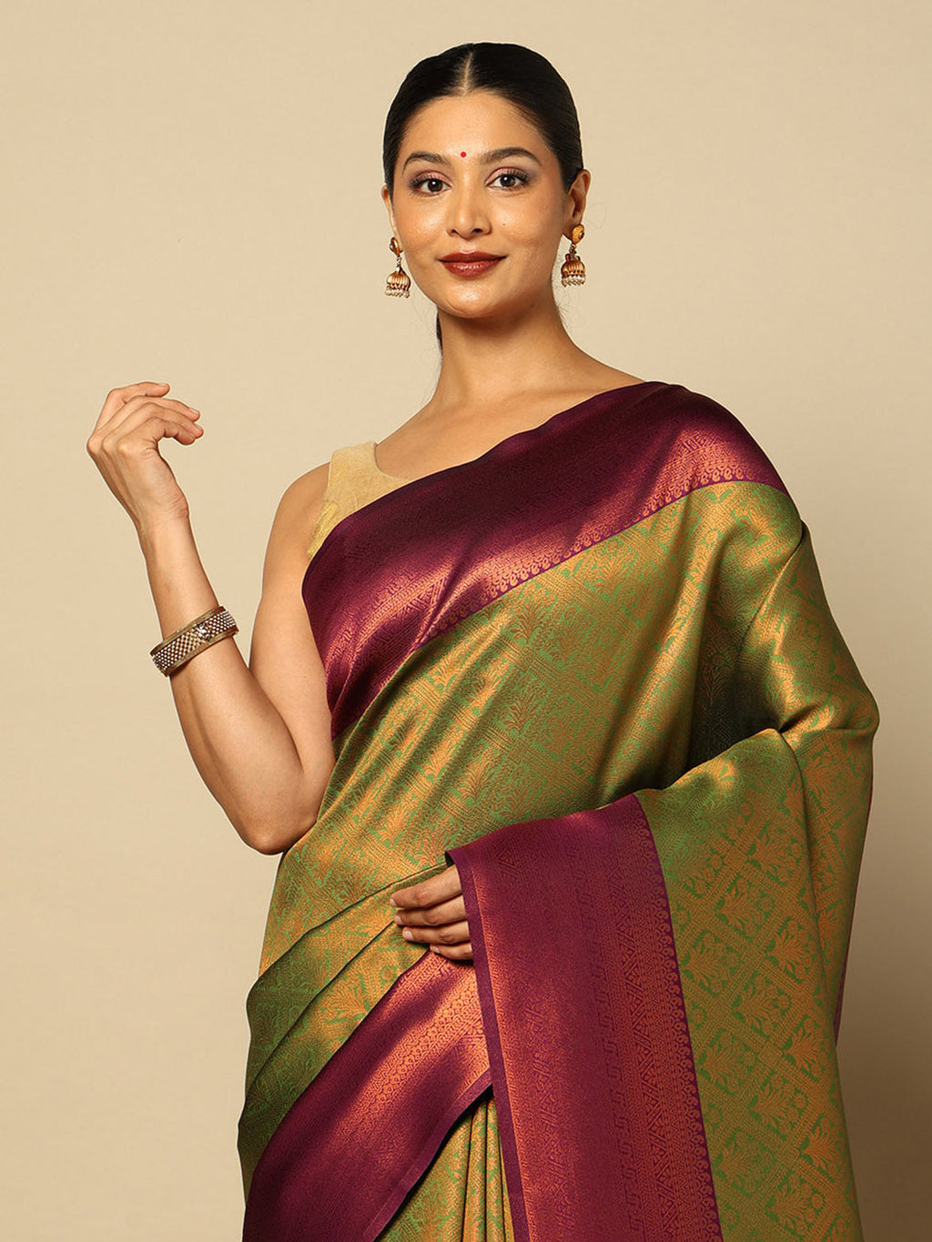 Woven Design Art Silk Saree