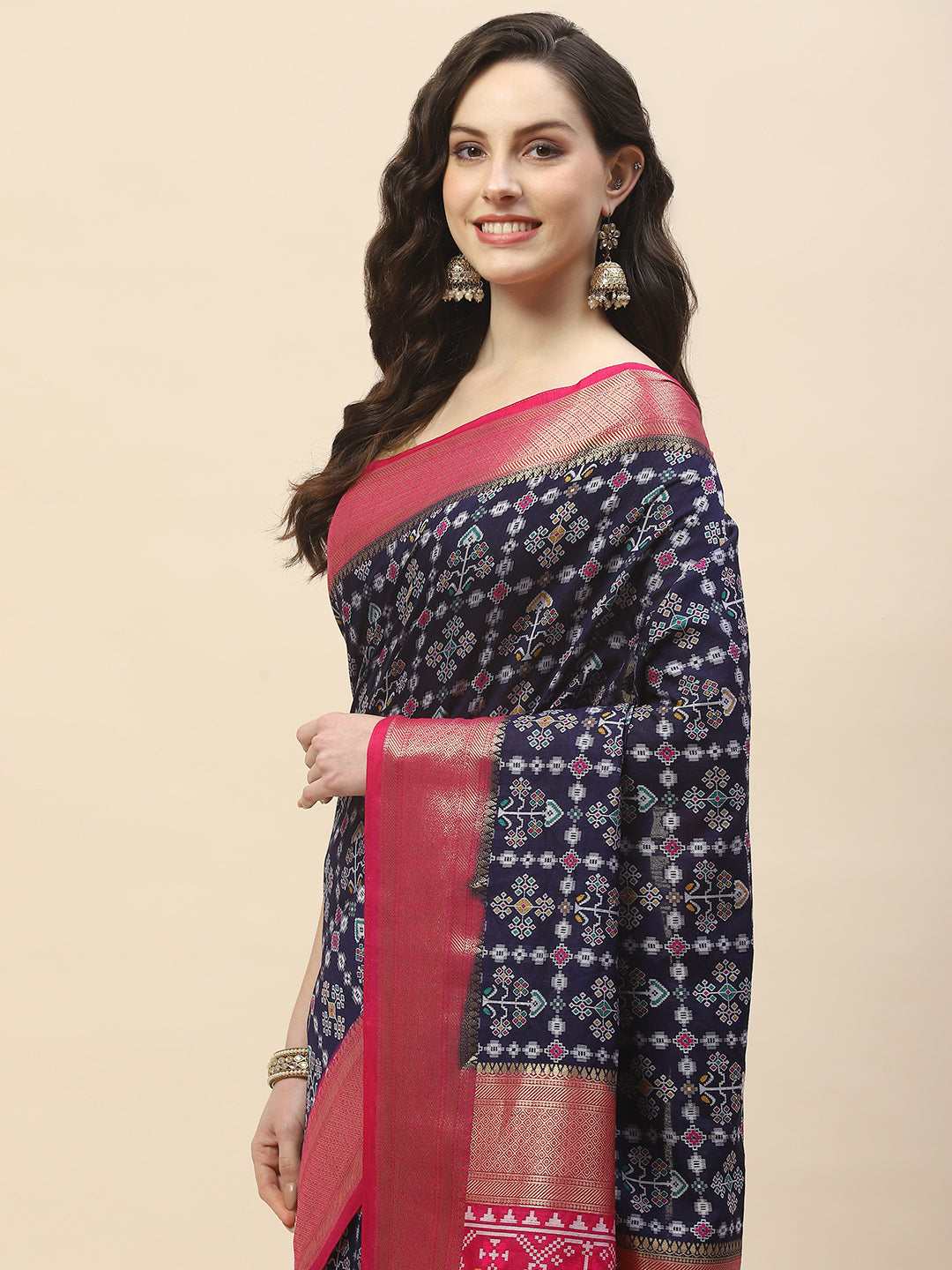 Patola Woven Handloom Saree