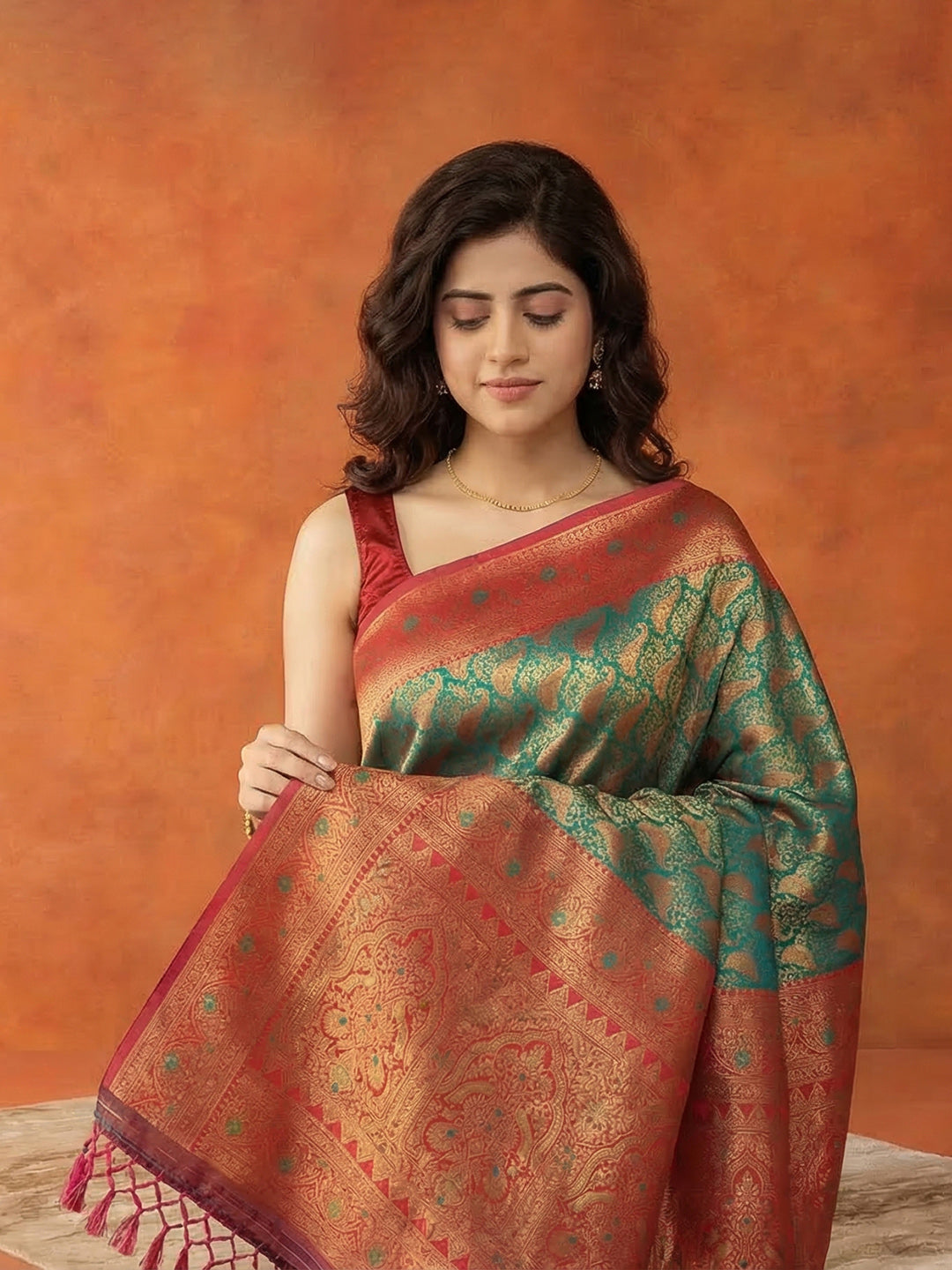 Woven Design Art Silk Saree