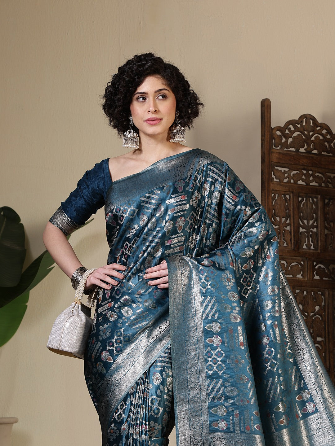 Woven Design Art Silk Saree