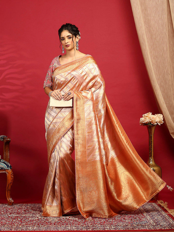 Embroidered Banarasi Saree