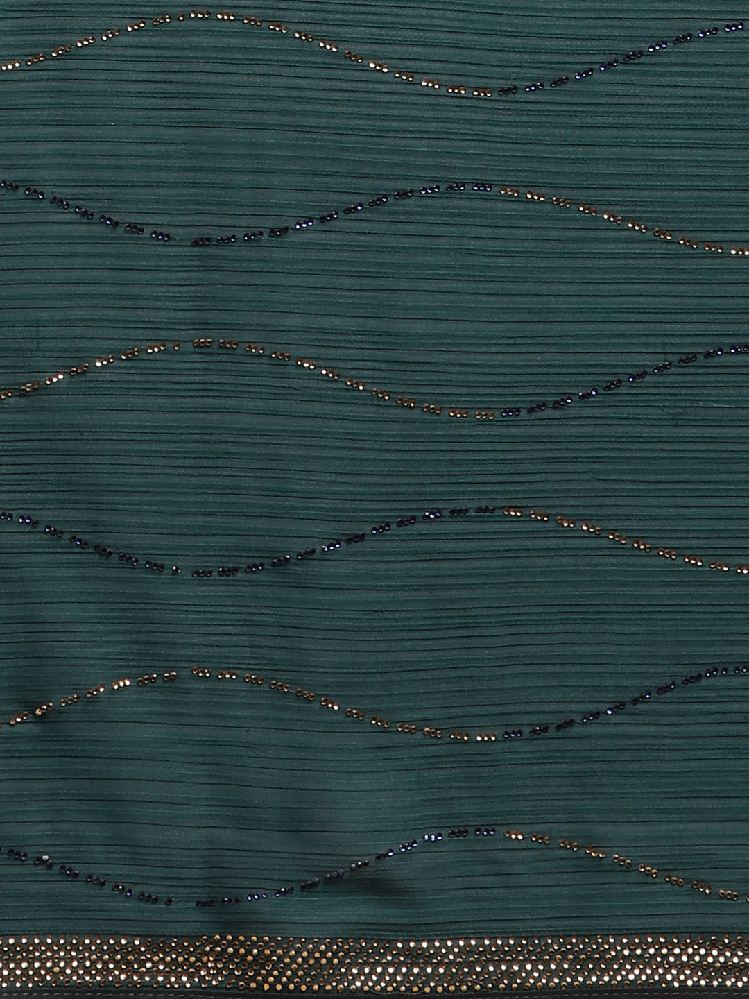 Stone Work Chiffon Embroidered Saree