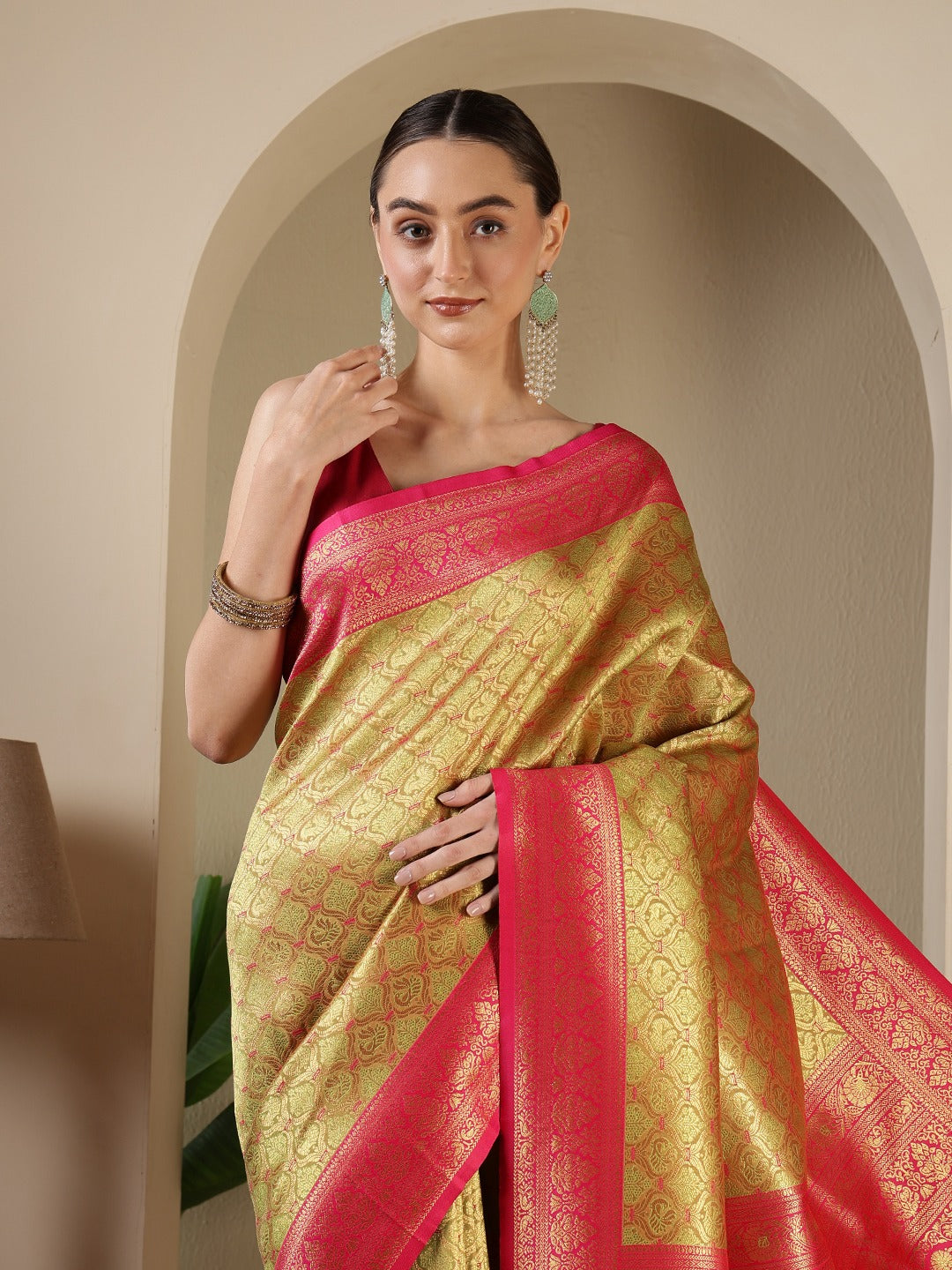 Woven Design Banarasi Saree