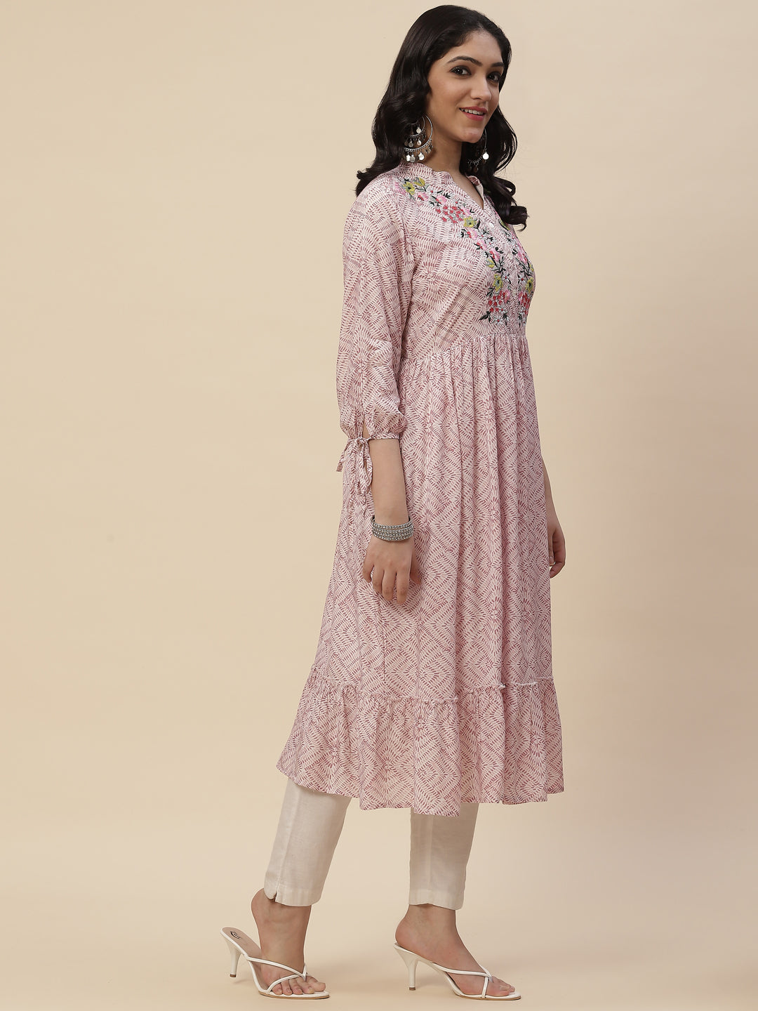 Printed Muslin Kurta