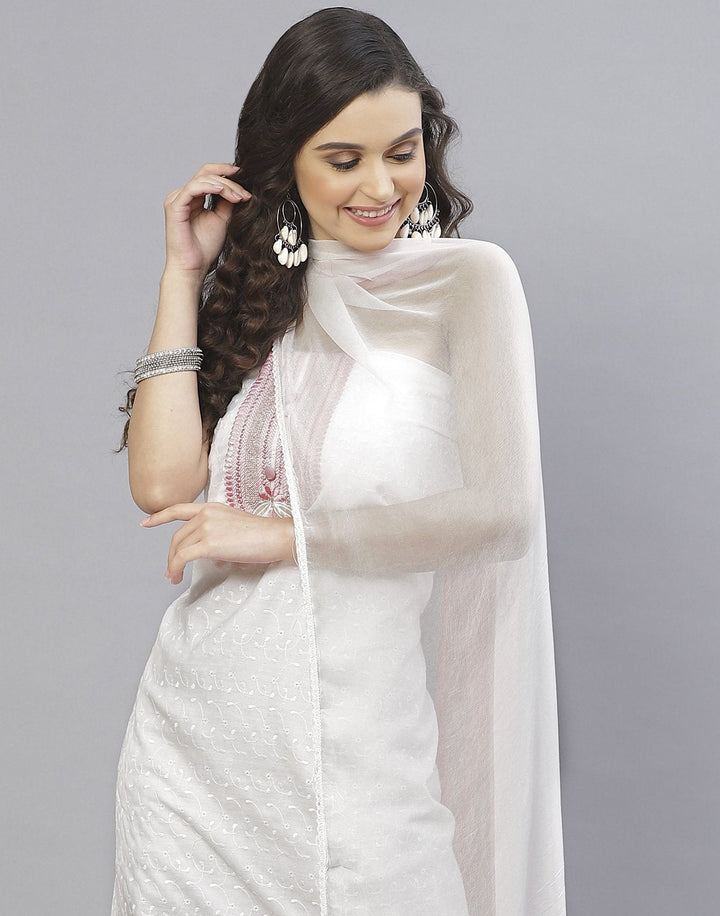 Cotton Embroidery Suit Set