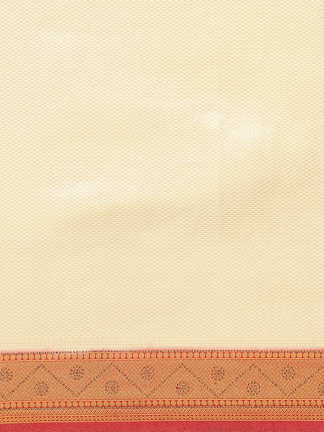 Brocade Art Handloom Saree with Stone Booti