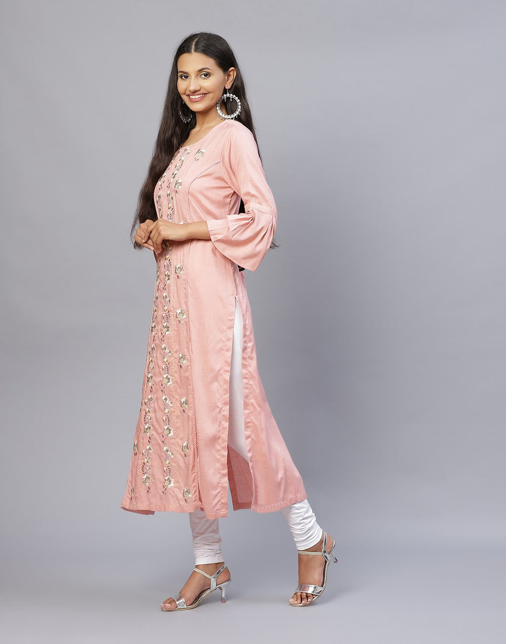 Embroidered Cotton Kurti
