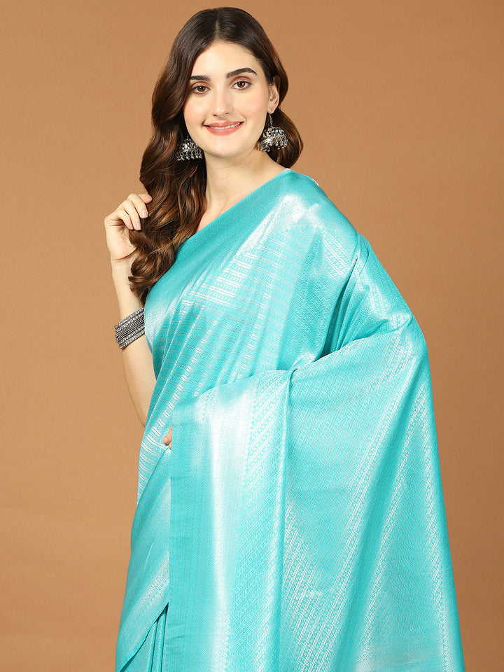 Zari Jaal Brocade Handloom Woven Saree