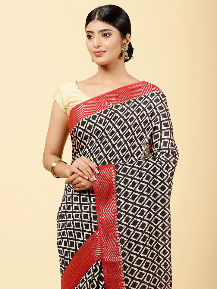 Printed Cotton Saree