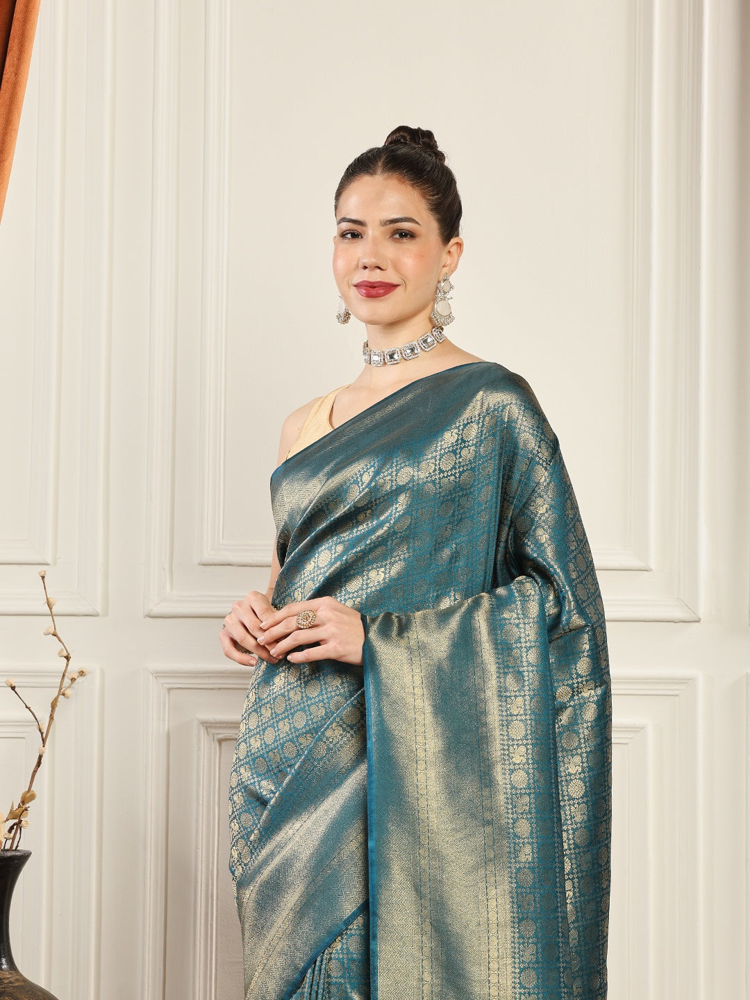 Woven Design Art Silk Saree