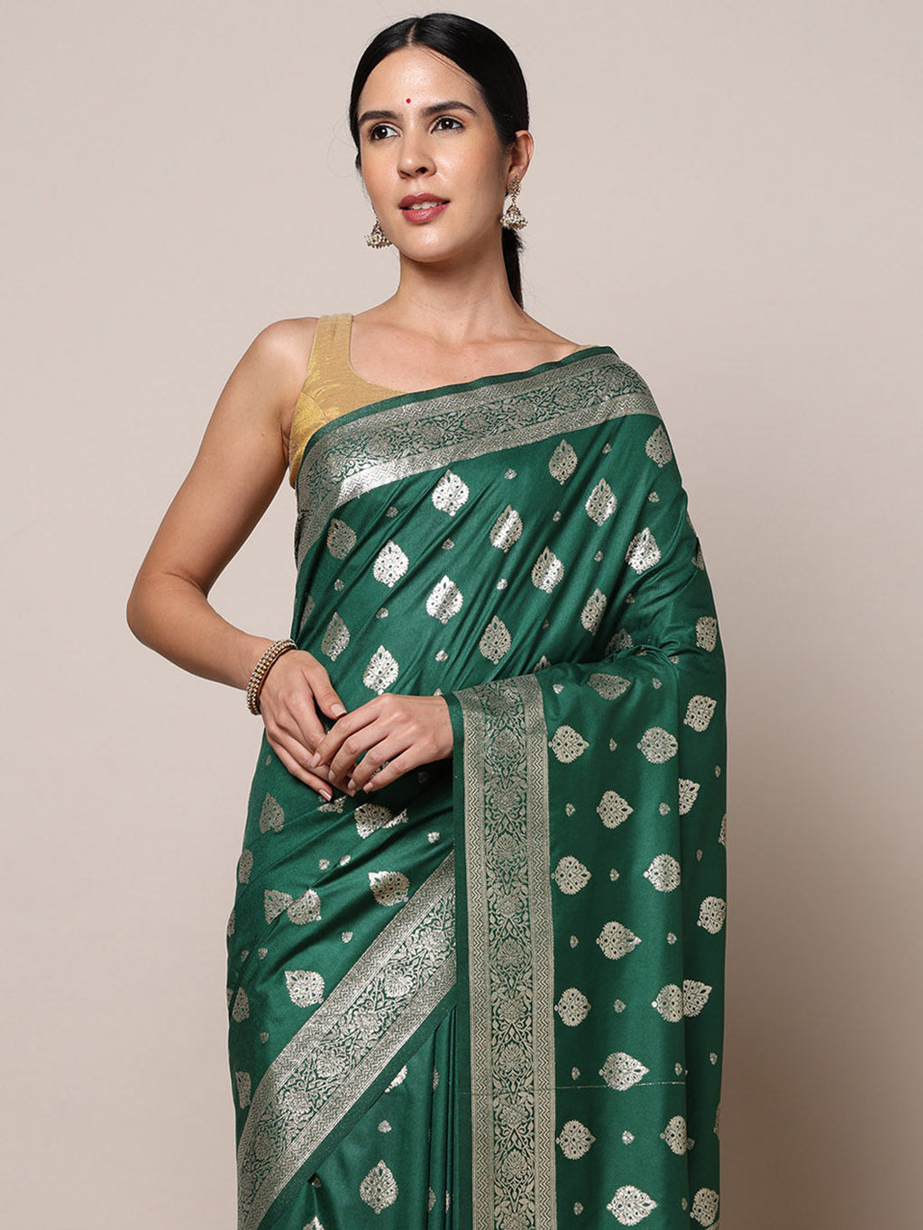 Woven Design Dola Silk Saree