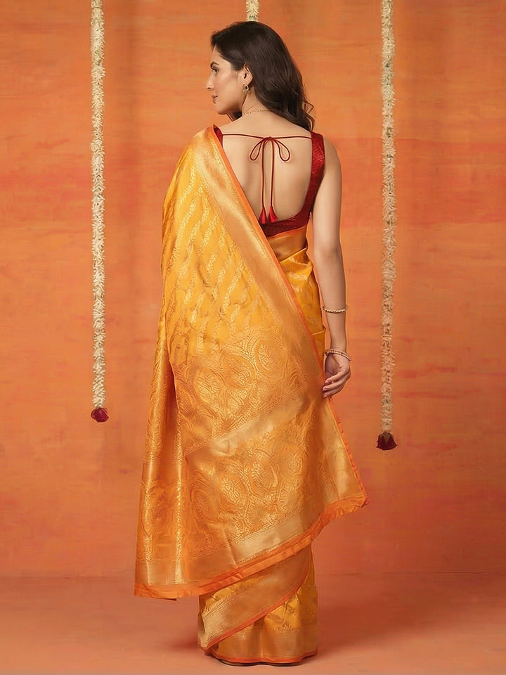 Embroidered Art Silk Saree