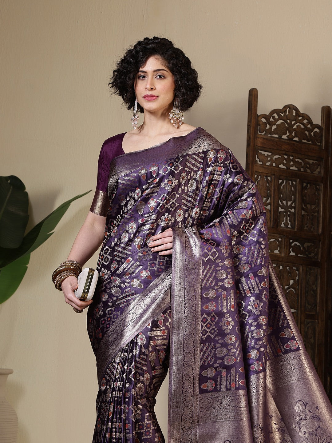 Woven Design Art Silk Saree