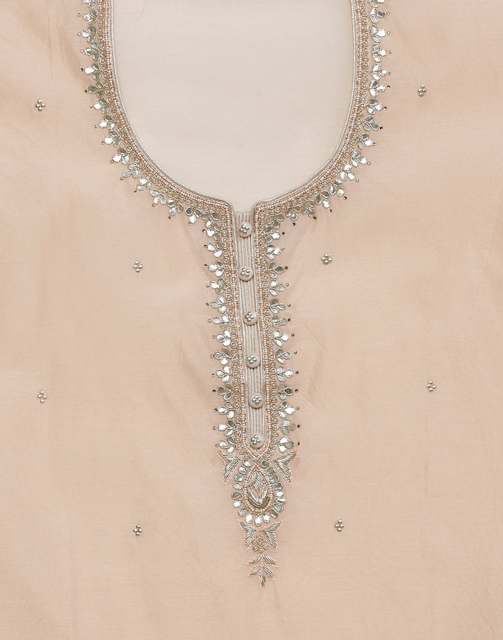 Chanderi Embroidered Suit piece