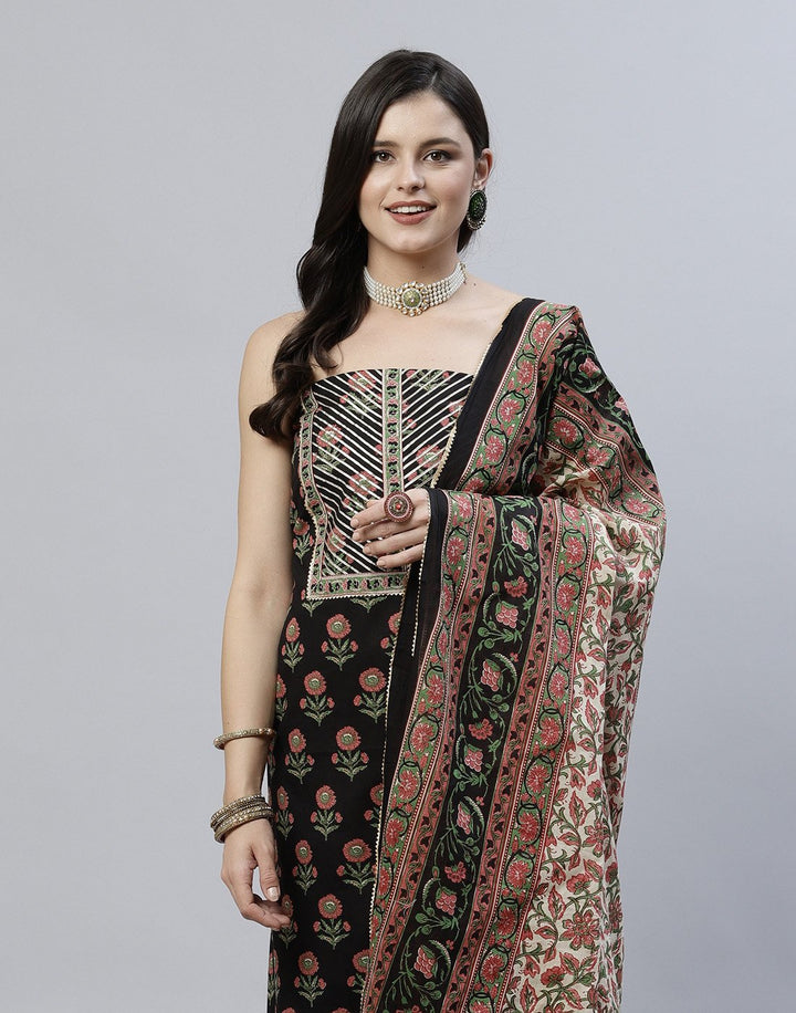 Printed Cotton Suit Piece