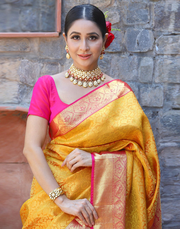 MBZ Meena Bazaar-KANJIVARAM SILK SAREE
