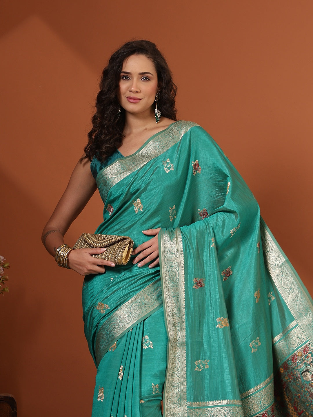 Woven Design Art Silk Saree