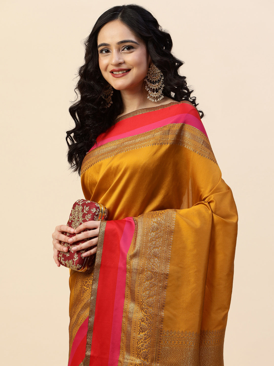 Zari Border Woven Cotton Saree