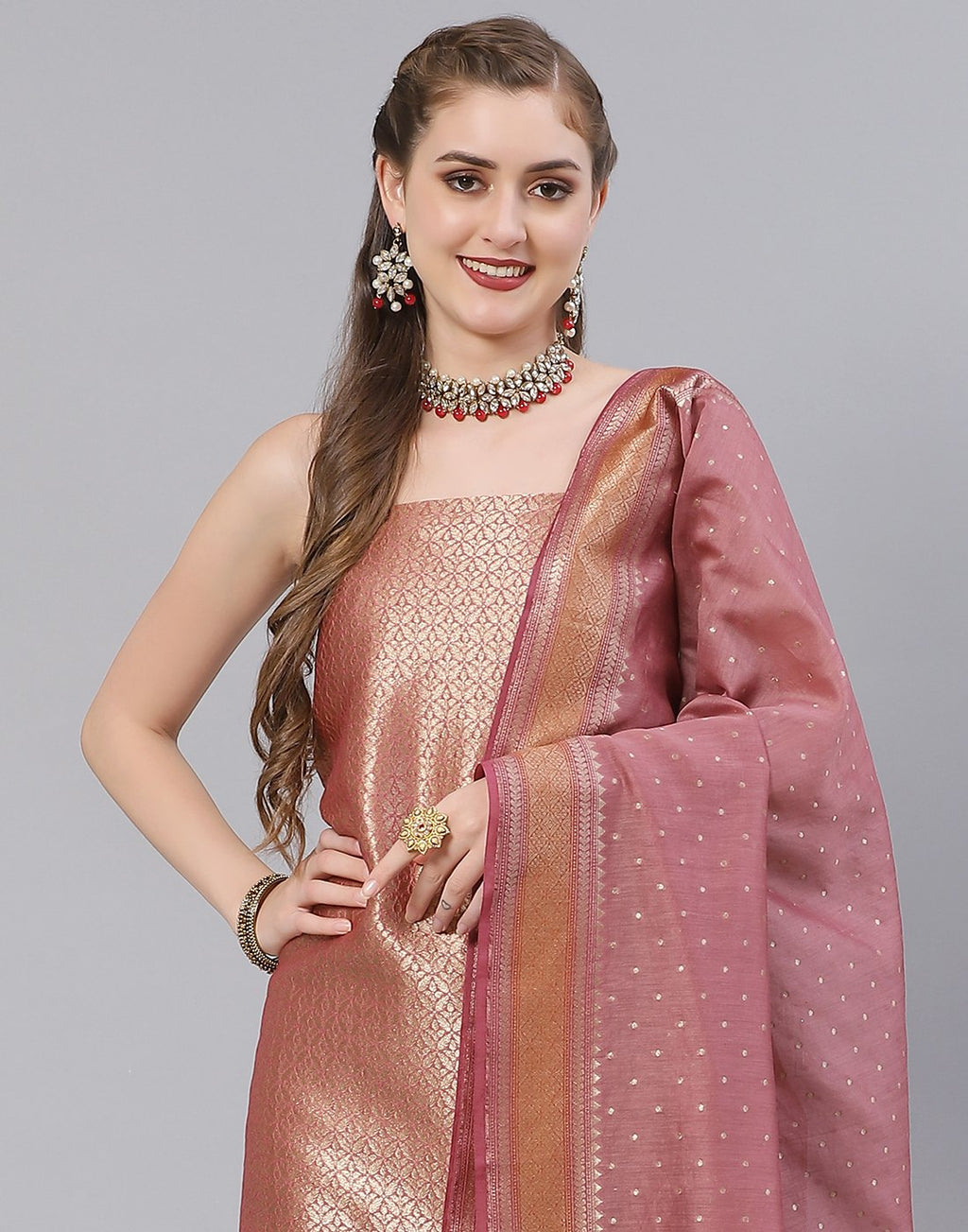 BANARSI BROCADE SUIT SET