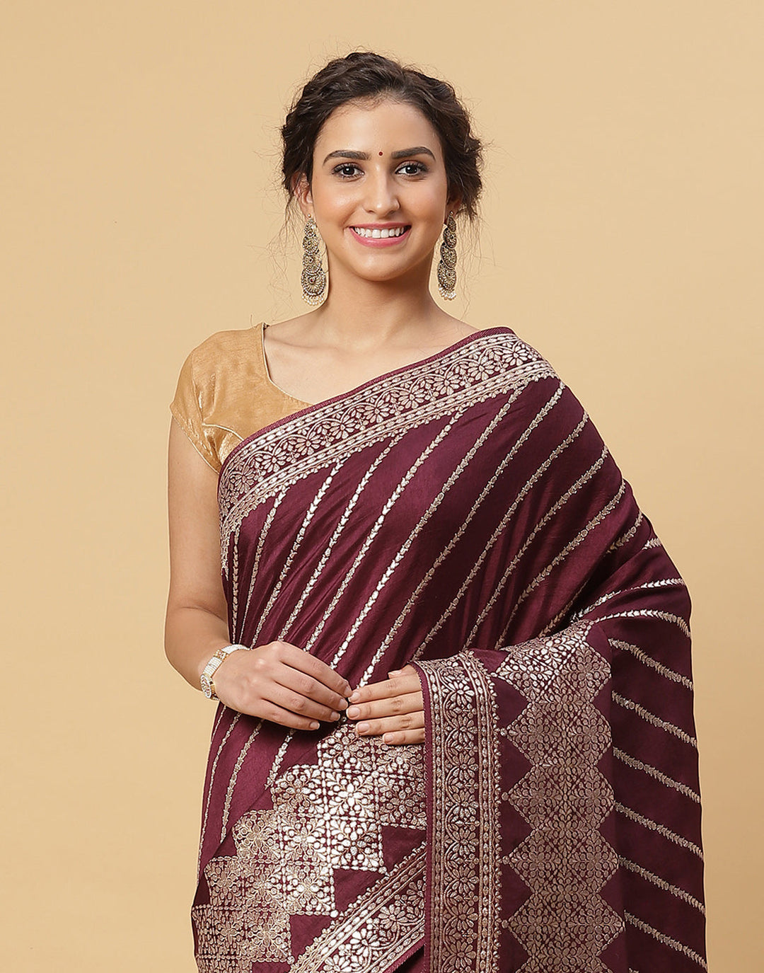 Zari Zaal Woven Banarasi Saree