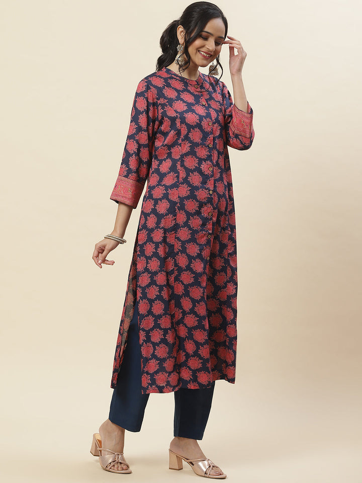 Printed Cotton Kurta