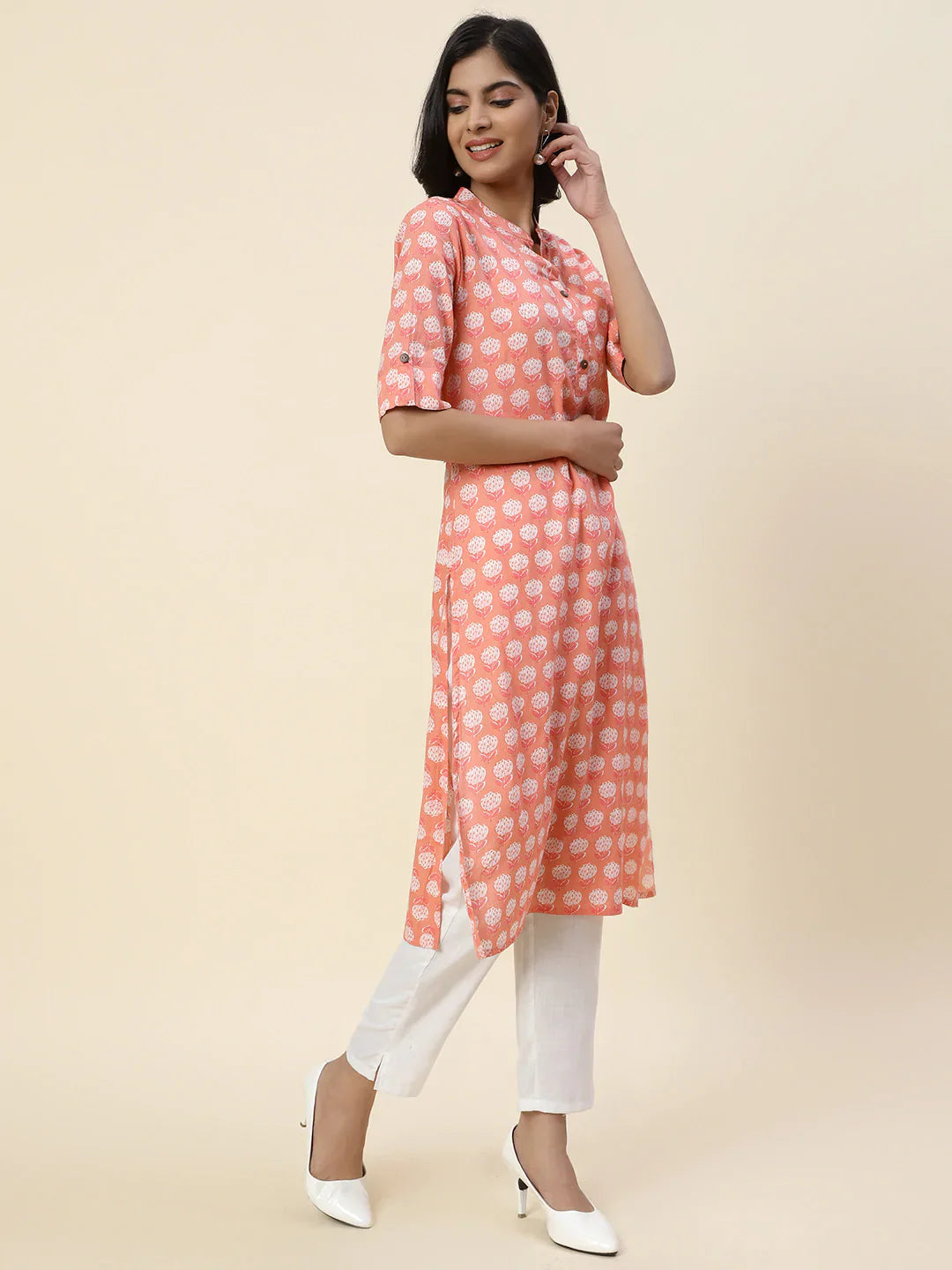 Printed Cotton Kurta