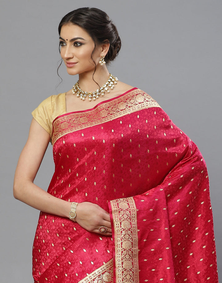 Woven Banarasi Tanchoi Saree