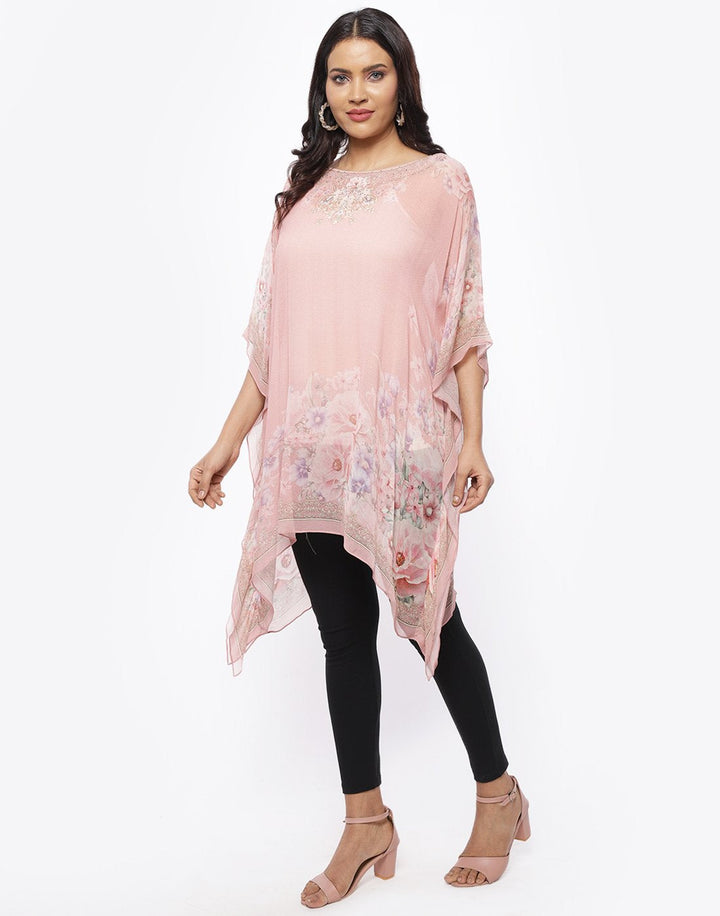 MBZ Meena Bazaar-Georgette Printed Kaftan