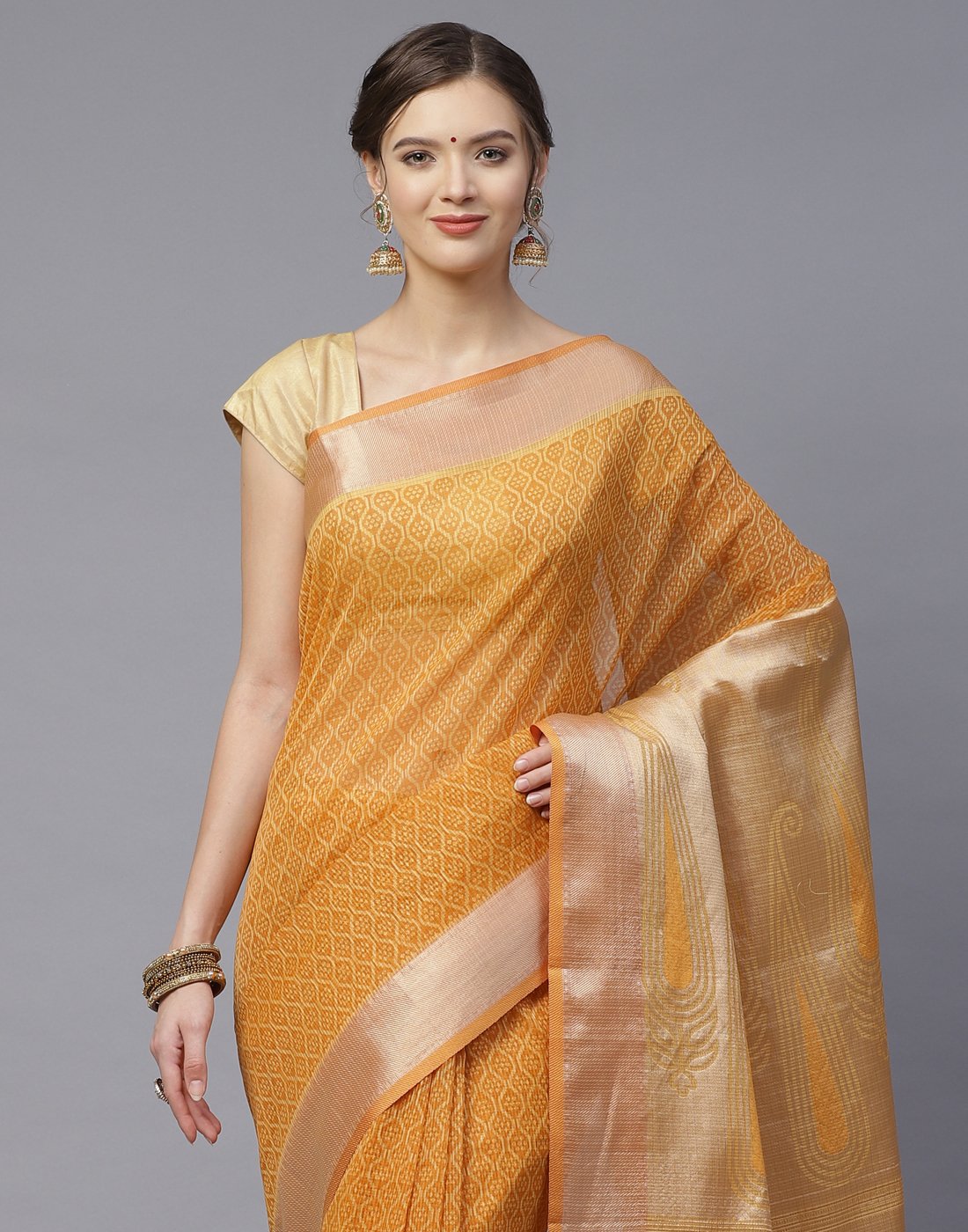 Printed Cotton  Saree