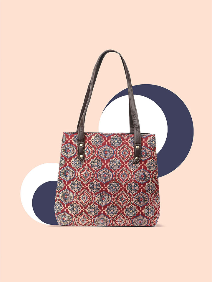 Printed Cotton Handbag
