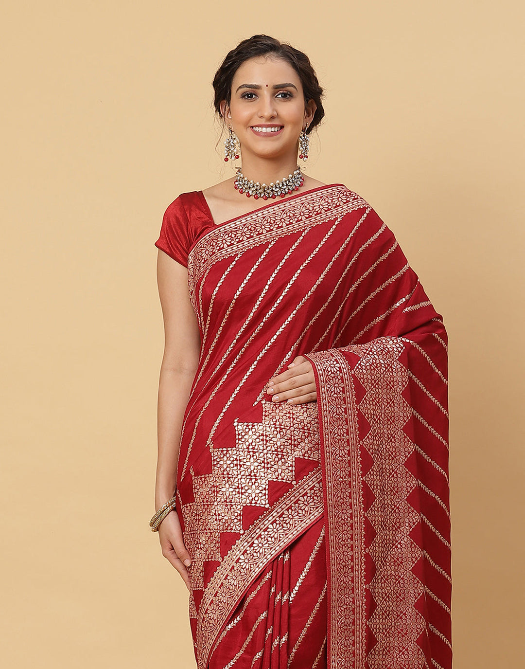 Zari Zaal Woven Banarasi Saree