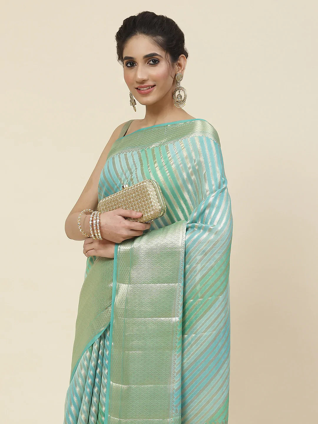 Zari Jaal Zari Jaal Woven Saree