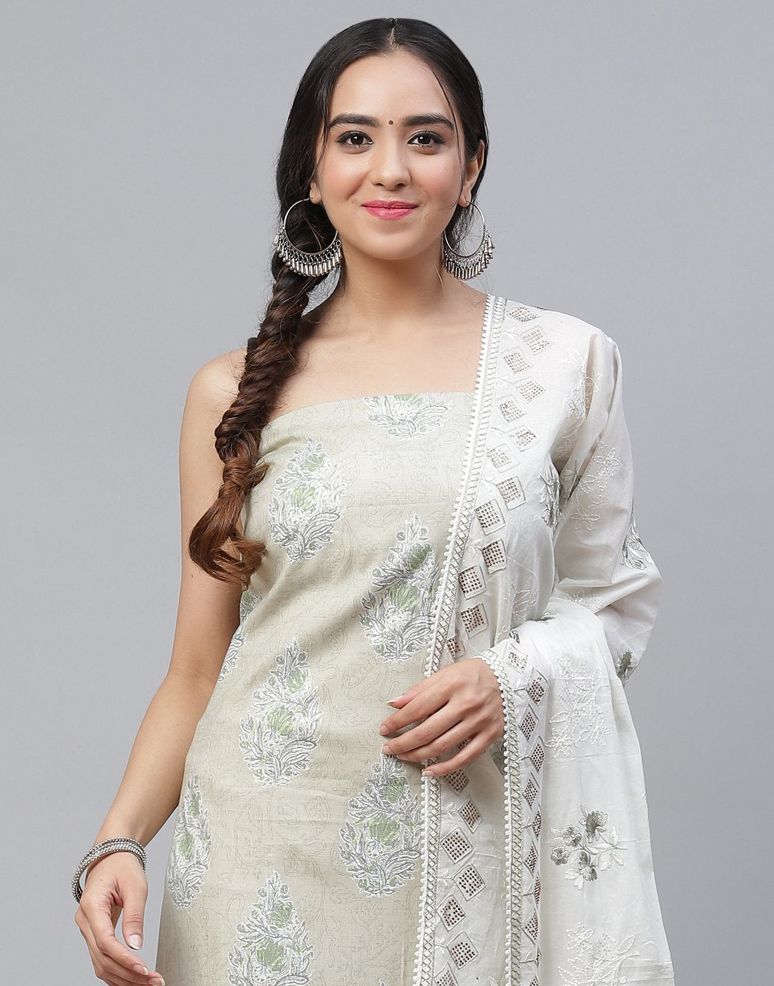 Cotton Printed Suit Piece