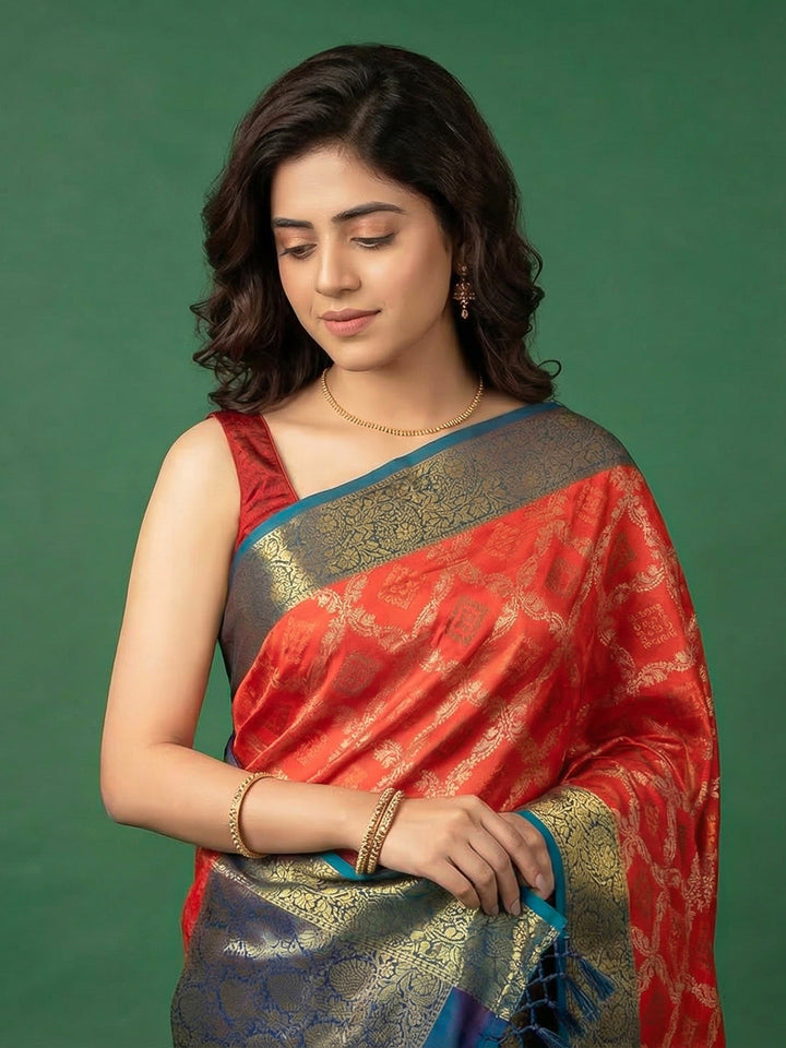 Woven Design Art Silk Saree