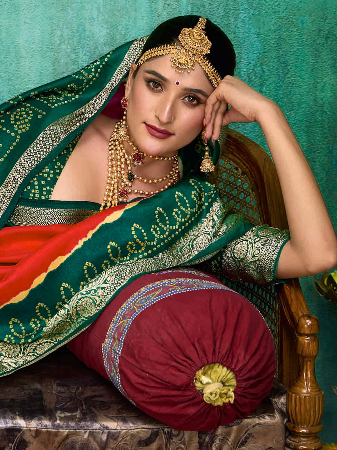 Printed Art Silk Saree