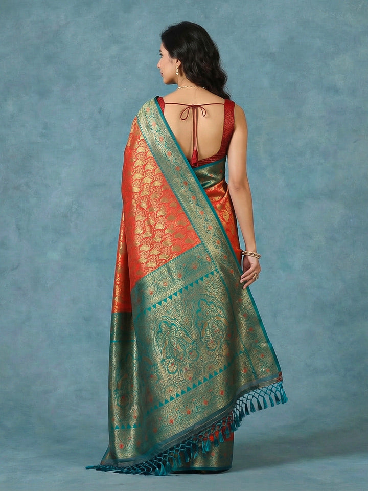 Woven Design Art Silk Saree