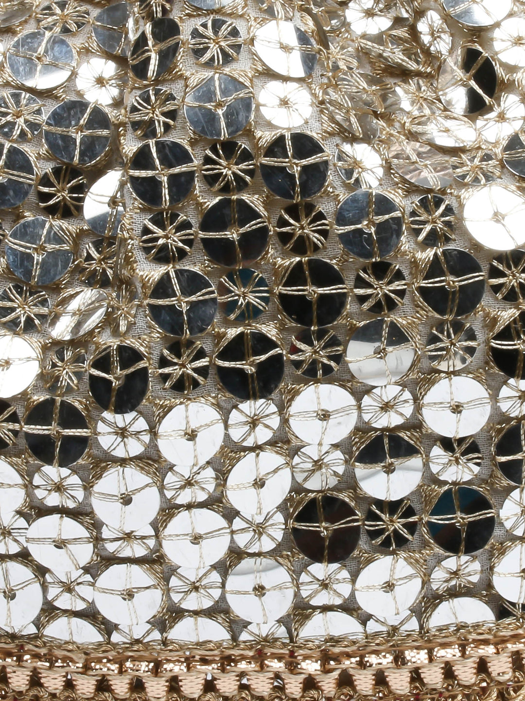 Golden Sequin Potli Bag