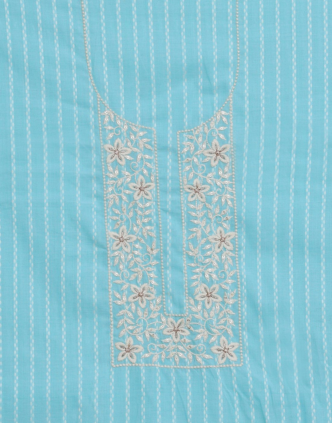 Cotton Embroidered Suit Piece