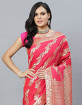 Banarasi Woven Embroidery Saree
